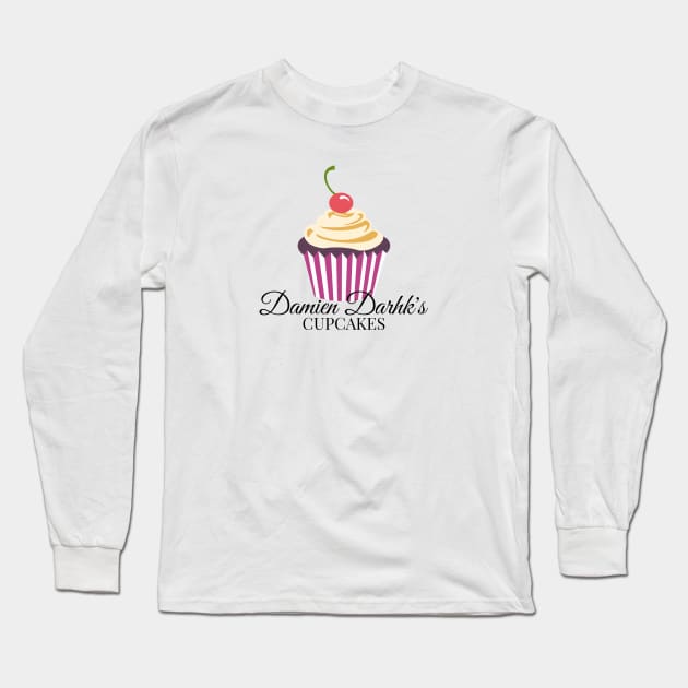 Damien Darhk's Cupcakes Long Sleeve T-Shirt by FangirlFuel